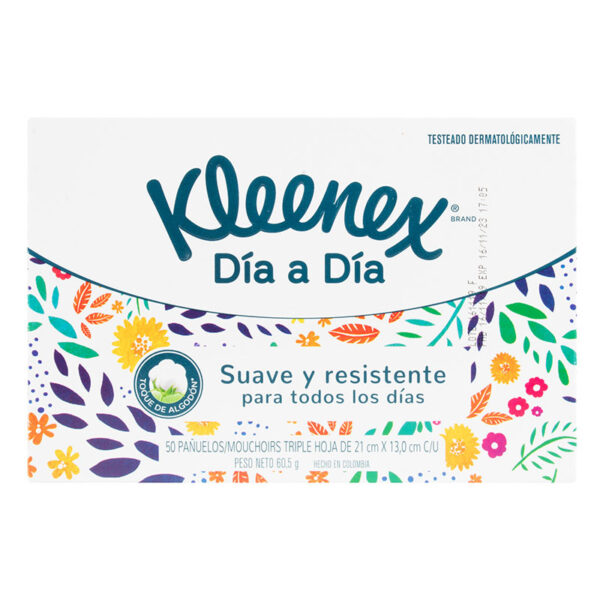 PANUELOS KLEENEX CLASICO 50 UND
